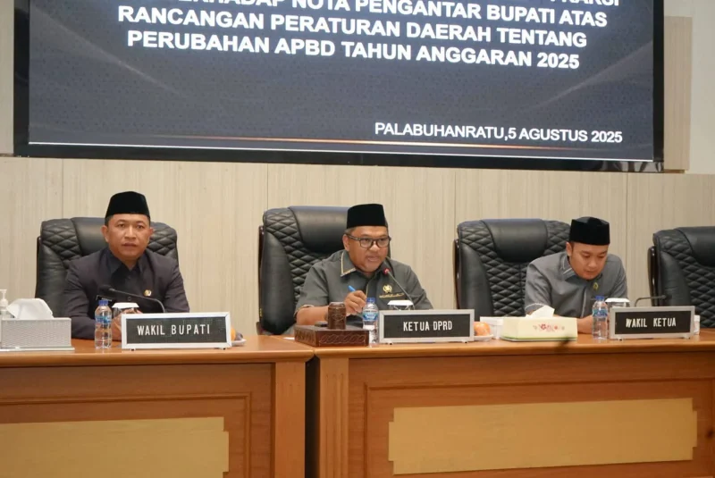 Simak Nih, Paripurna DPRD Kabupaten Sukabumi Agenda Umum Fraksi atas Nota Pengantar Bupati