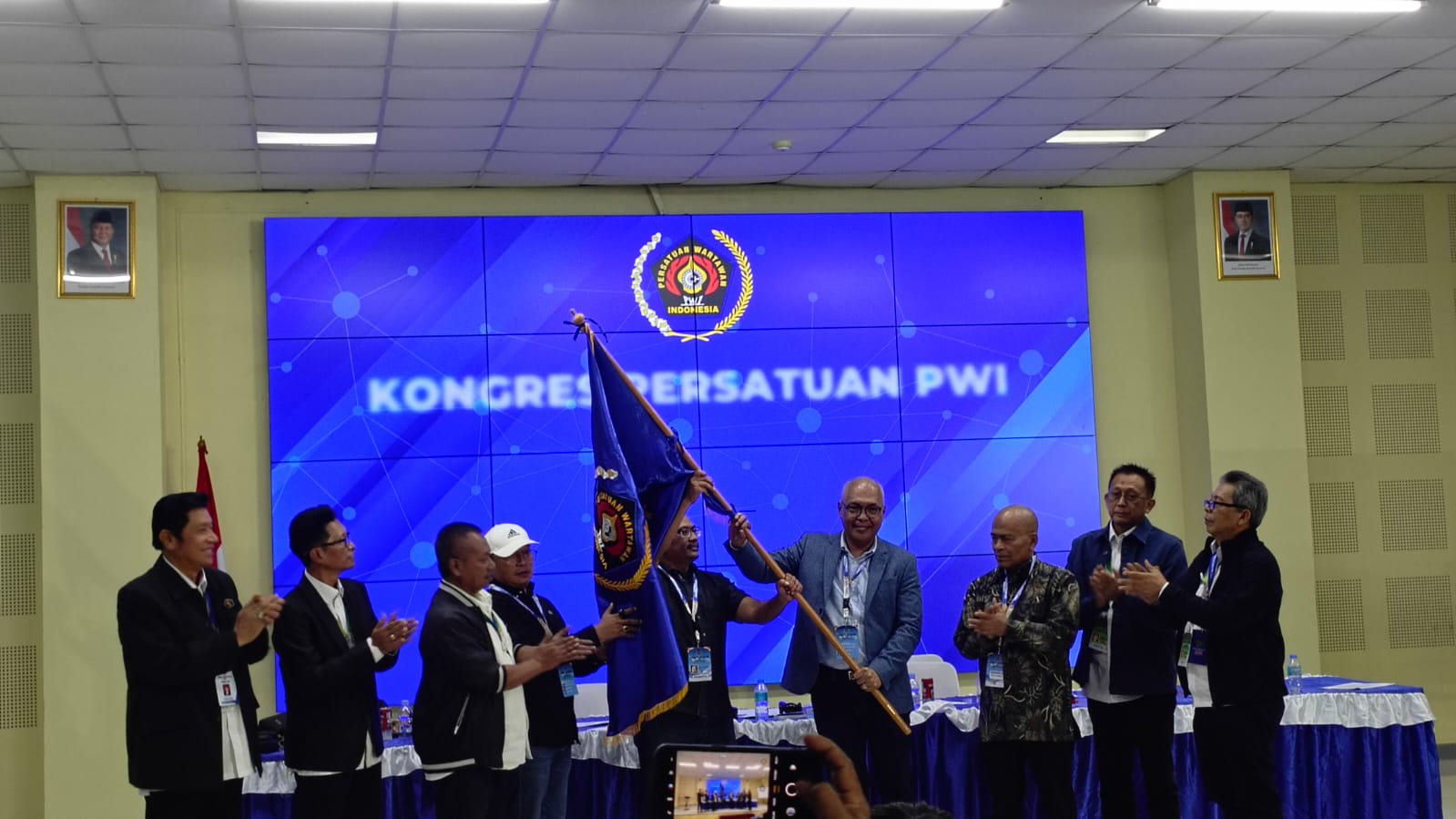 Akhmad Munir Terpilih Jadi Ketum PWI, Atal Depari Ketua DK