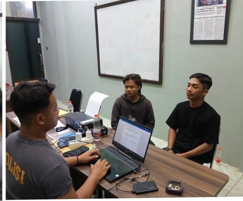 Diduga Hendak Demo Anarkis, Dua Pemuda Diciduk Polres Sukabumi