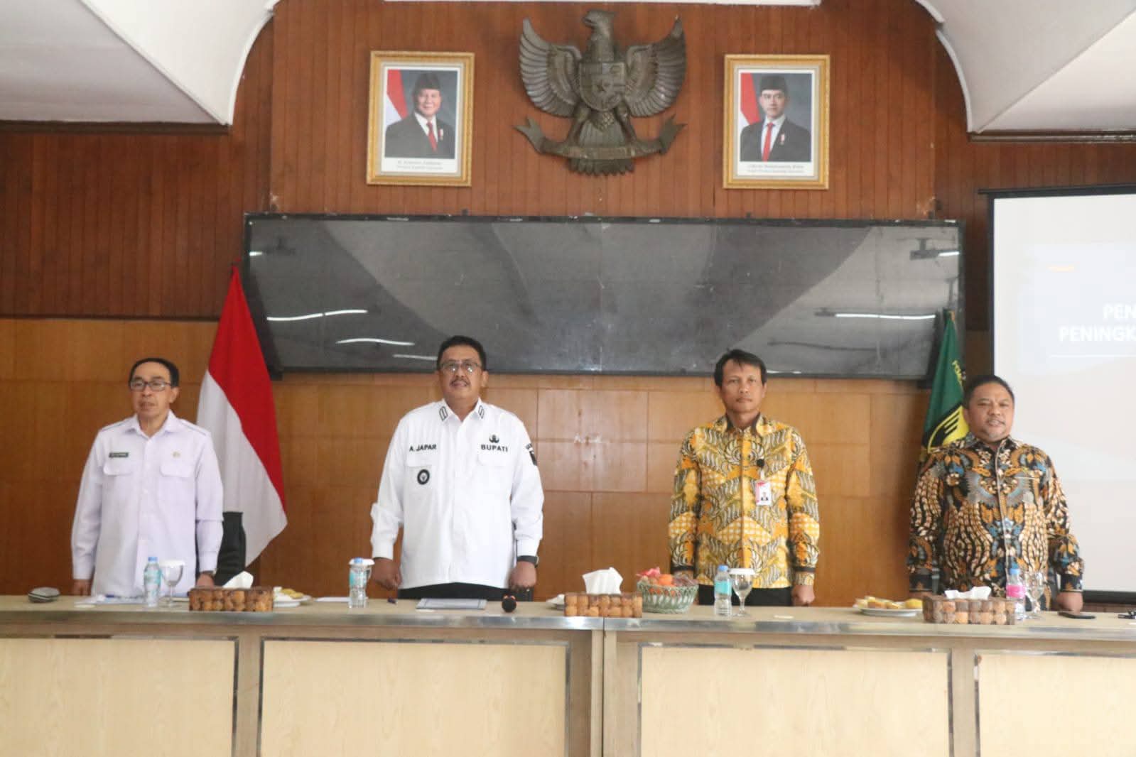 Pimpinan Pemerintahan Kabupaten Sukabumi Gelar Rakor dengan KPK, Bahas Pencegahan Korupsi