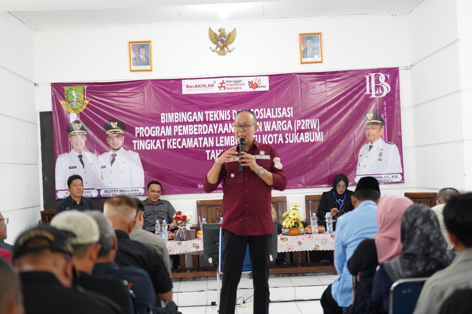 Wali Kota Sukabumi Amanatkan Pengelolaan Dana P2RW Harus Amanah dan Transfaran