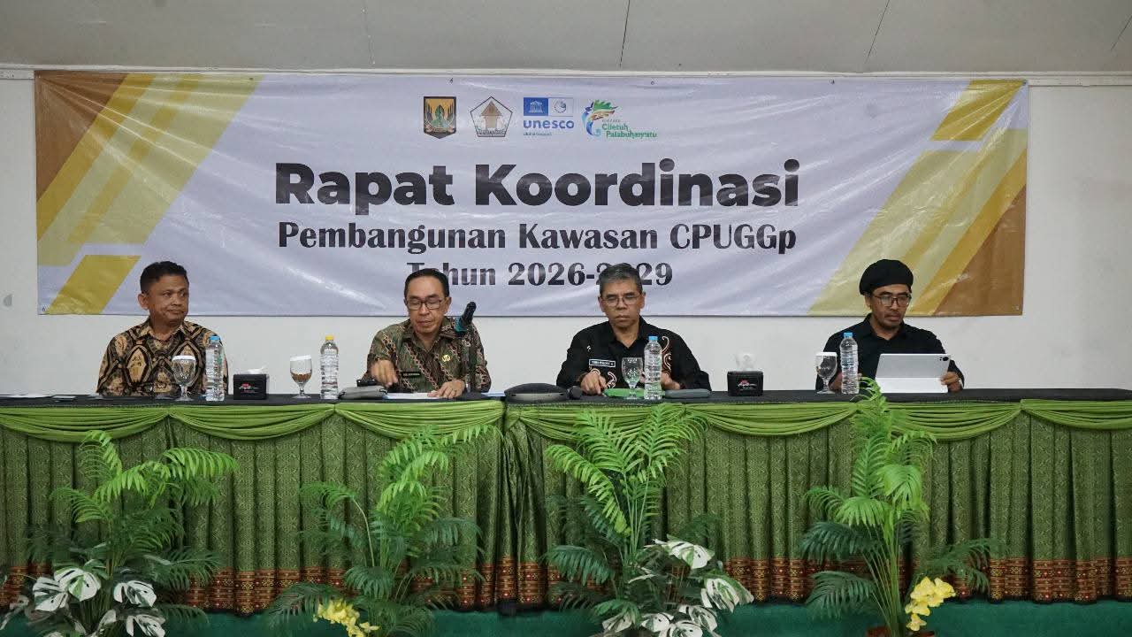 Rakor CPUGGp, Sekda Sukabumi Apresiasi Capaian yang Diraih