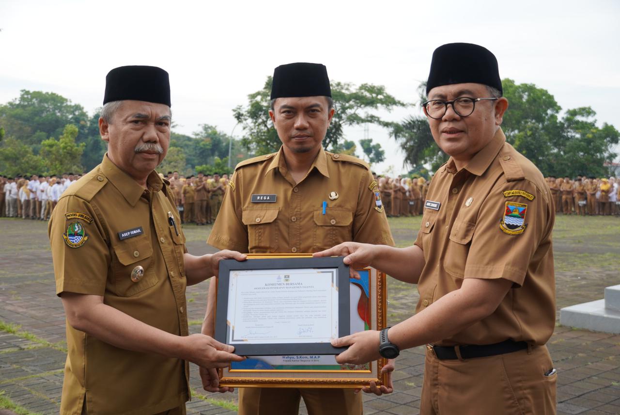 Yes, Pemkab Bandung Barat Berhasil Meraih Penghargaan dari BKN RI