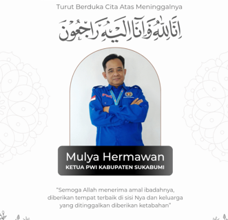 Breaking News, Ketua PWI Kabupaten Sukabumi Meninggal Dunia