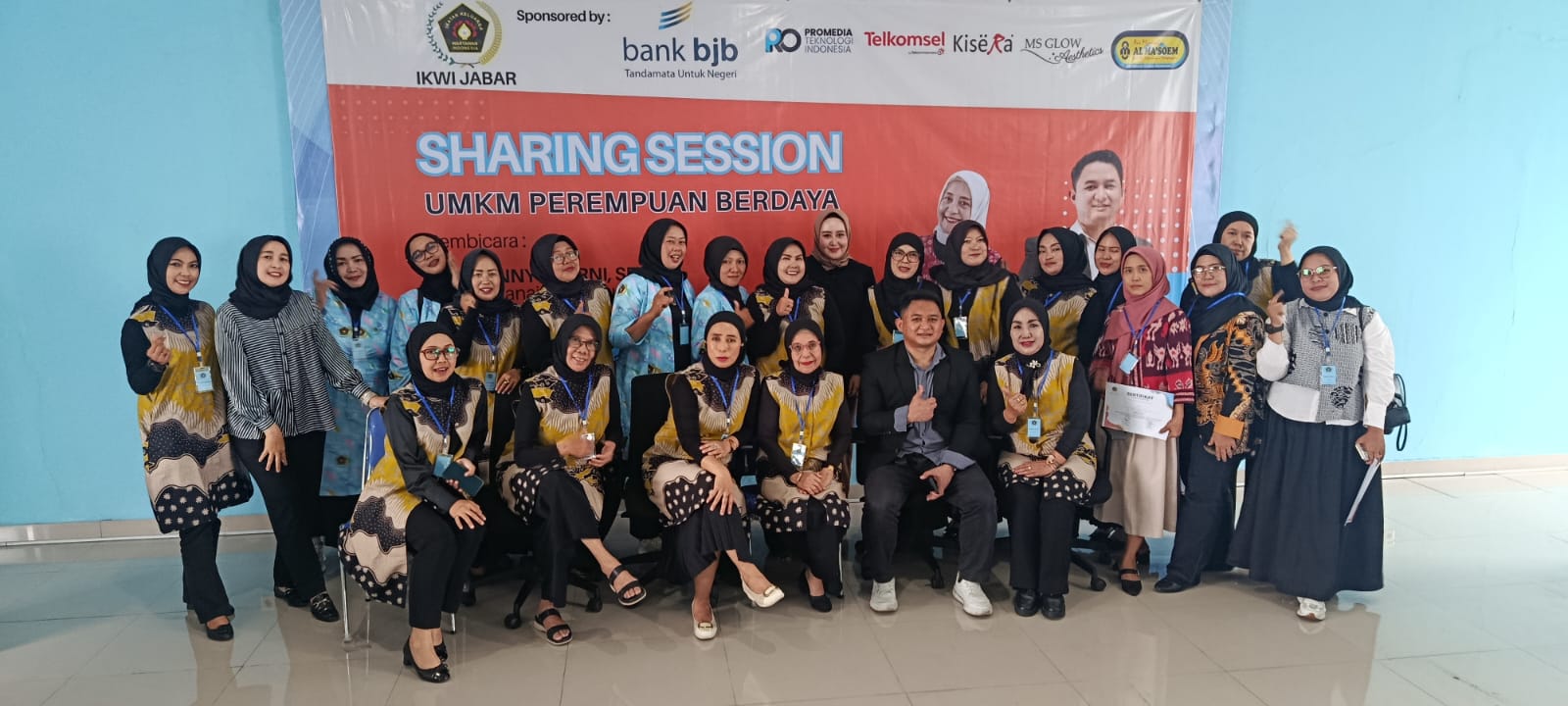 Peringati Hari Ibu IKWI PWI Jabar Gelar Sharing Session UMKM