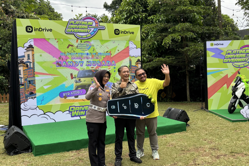 inDrive Umumkan Para Pemenang Platinum Drivers Giveaway Bandung 2025