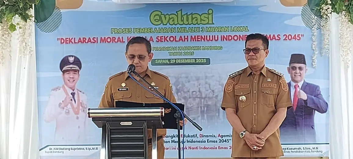 Ini Lima Poin Isi Deklarasi Moral Indonesia Emas 2045 Kepala Sekolah di Kabupaten Bandung