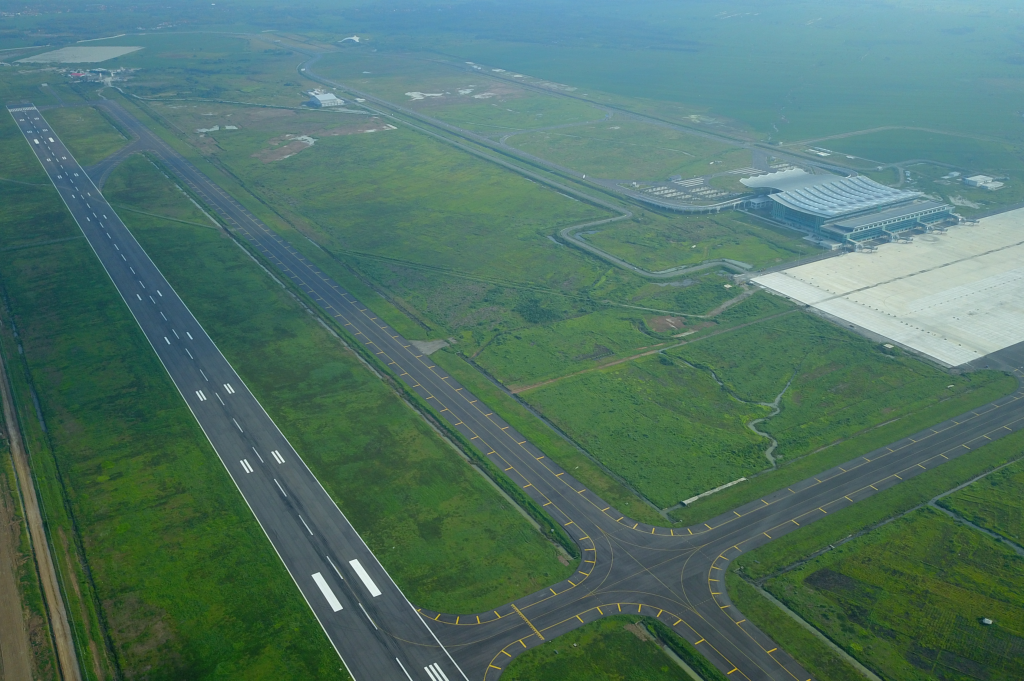 Landasan pacu BIJB Kertajati, Majalengka. Foto: Humas Jabar