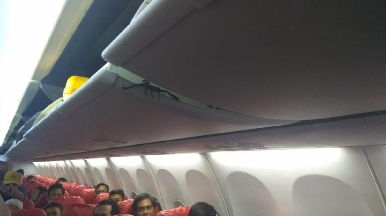 Kalajengking di Lion Air: foto detikcom