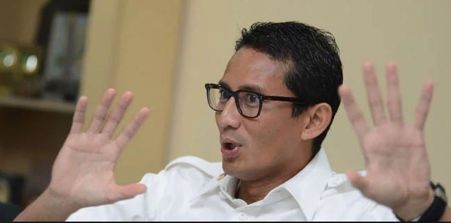 Cawapres, Sandiaga Uno (Foto: Screenshot rmol.co)