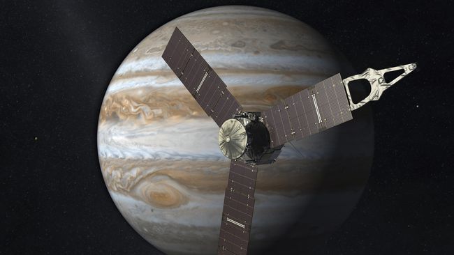 Ilustrasi Jupiter. (Dok. NASA/CNN)