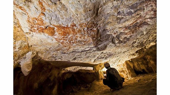 goa kalimantan, Karst Sangkulirang-Mangkalihat, Kalimantan Timur. (Foto: Arkenas/Pindi Setiawan)