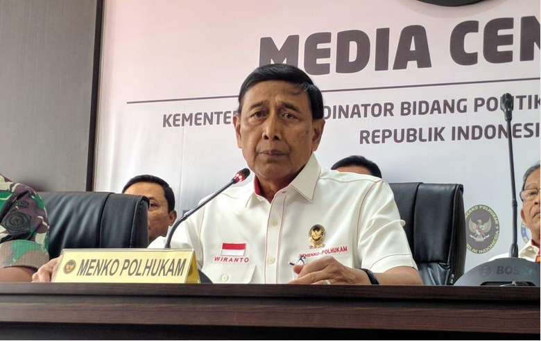 Menkopolhukam Wiranto (Doto: screenshot detikcom)