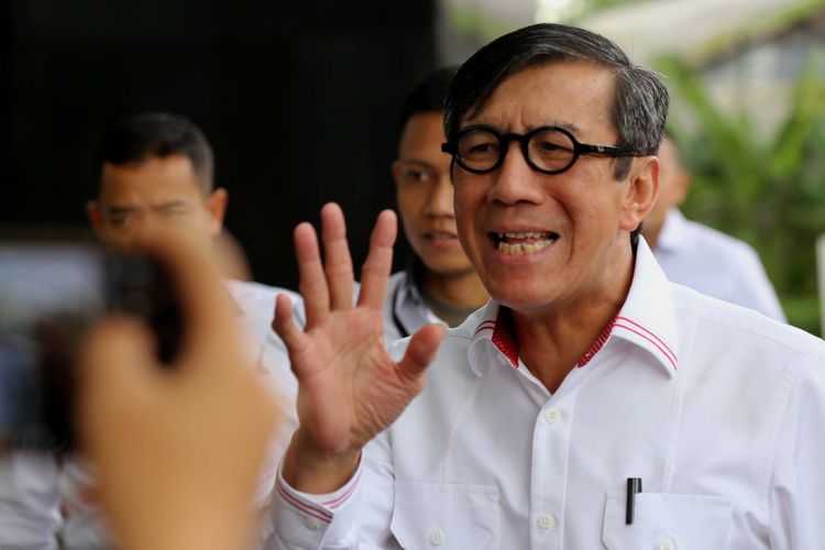 Menteri Hukum dan HAM, Yasonna Laoly (Foto: radar Cirebon)