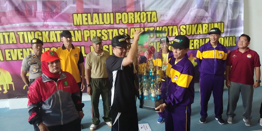 Pembukaan Porkota, Sukabumi 2019 Di GOR Merdeka. Foto: dara.co.id/Riri