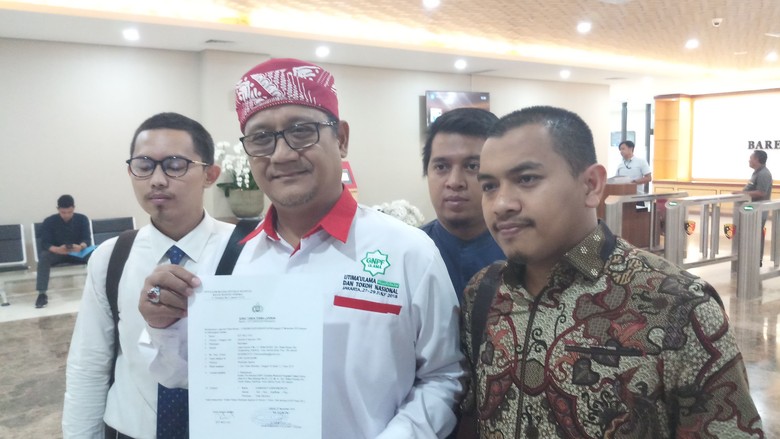 GNPF Ulama Laporkan Sukmawati ke Bareskrim Polri (Foto: detikcom)