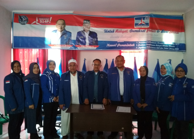  Jajaran pengurus DPC Partai Demokrat Kabupaten Bandung (Foto: Istimewa)
