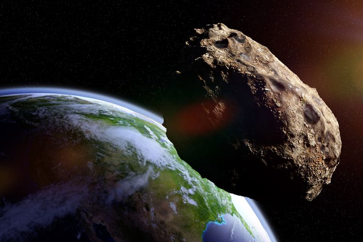 Ilustrasi Asteroid (Foto: Kompas.com)