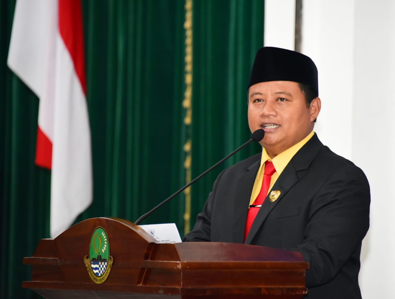 Wakil Gubernur Provinsi Jawa Barat, Uu Ruzhanul Ulum.
Foto: ardian/dara.co.id