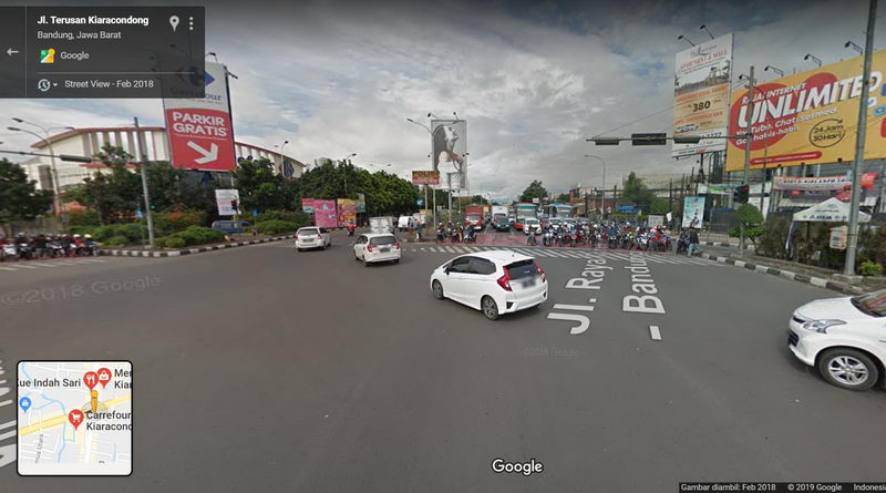 Perempat Jalan Terusan Kiaracondong, Kota Bandung, Jawa Barat/mediakonsumen.com