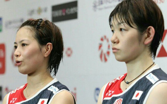 Yuki Fukushima-Sayaka Hirota. Foto: PBSI