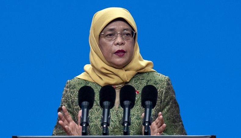 Presiden Singapura, Halimah Yakob/foto : istimewa