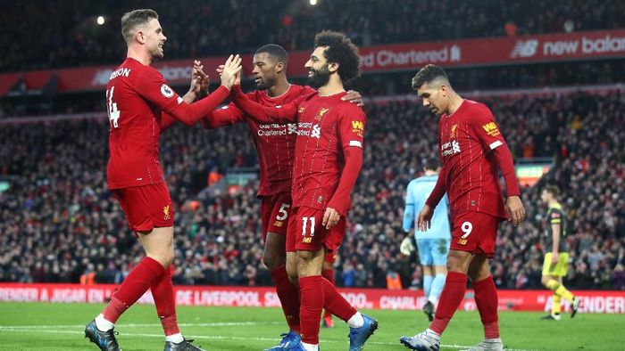 
Liverpool kian dekat ke takhta juara Liga Inggris. (Foto: Julian Finney/Getty Images/detik.com)