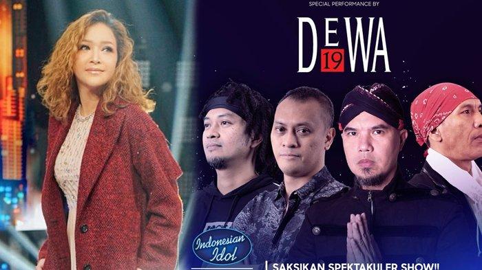 Maia Estianty dan Dewa19/foto: tribunews