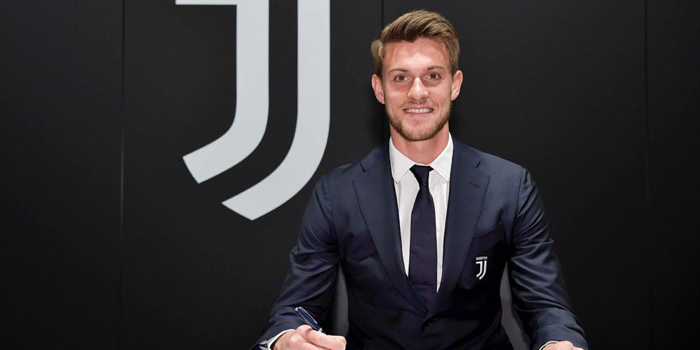 Bek Juventus, Daniele Rugani. (Foto: Twitter Juventus FC)