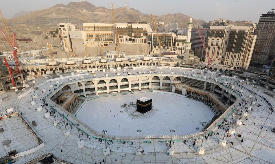 Ilustrasi Masjidil Haram, Mekah, Arab Saudi. (Foto: Abdel Ghani Bashir/AFP)