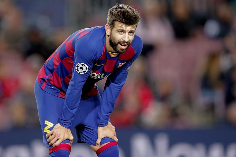 Bek Barcelona, Gerard Pique  (Foto : Okezonebola)