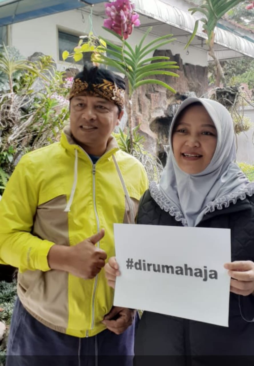 IBupati Bandung Bandung Dadang M Naser dan istri, Nia Agustina Naser (Foto : istimewa)