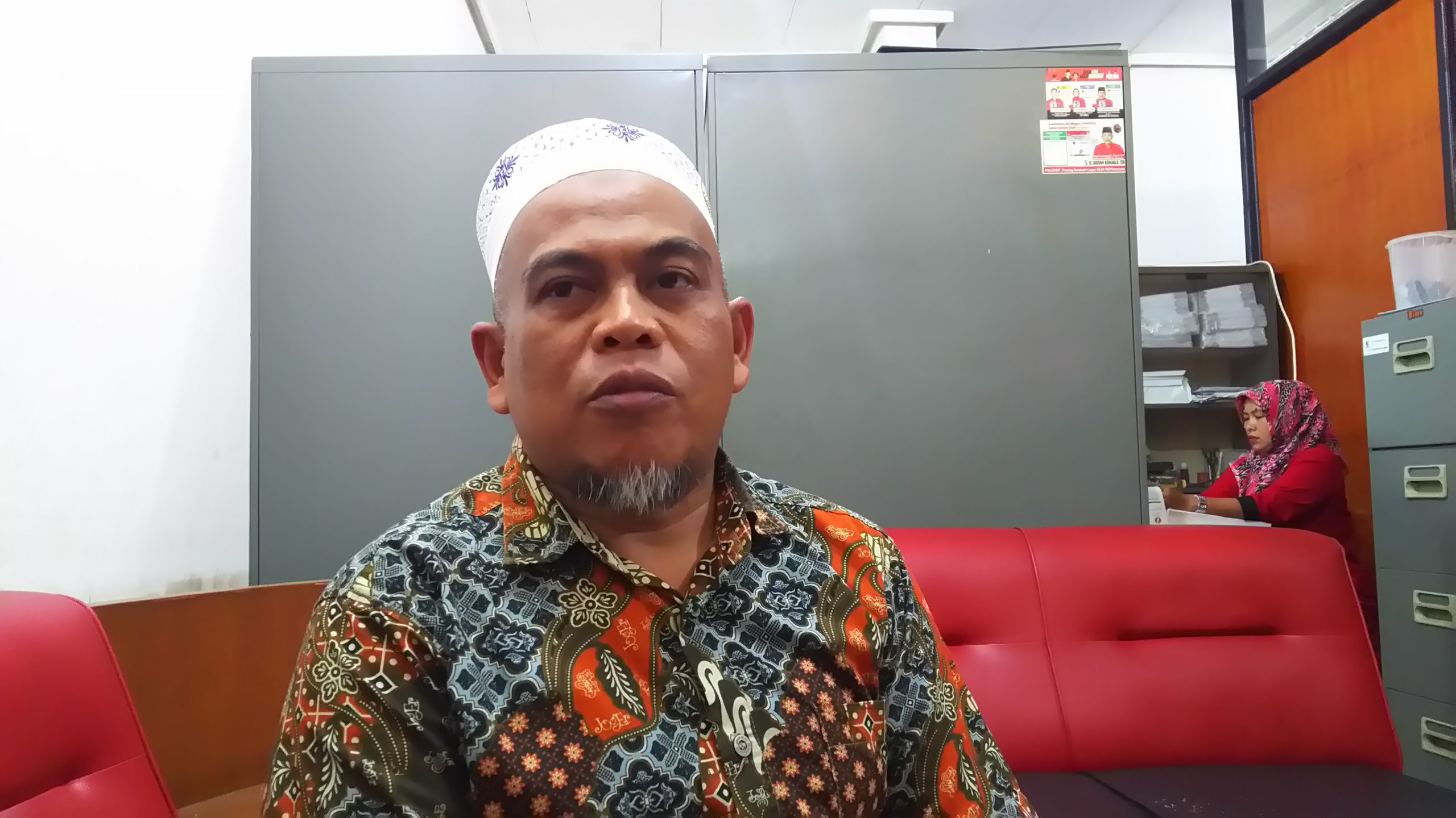  Ketua Fraksi Demokrat H. Osin Permana (Foto : Agus Fatah/dara.co.id)