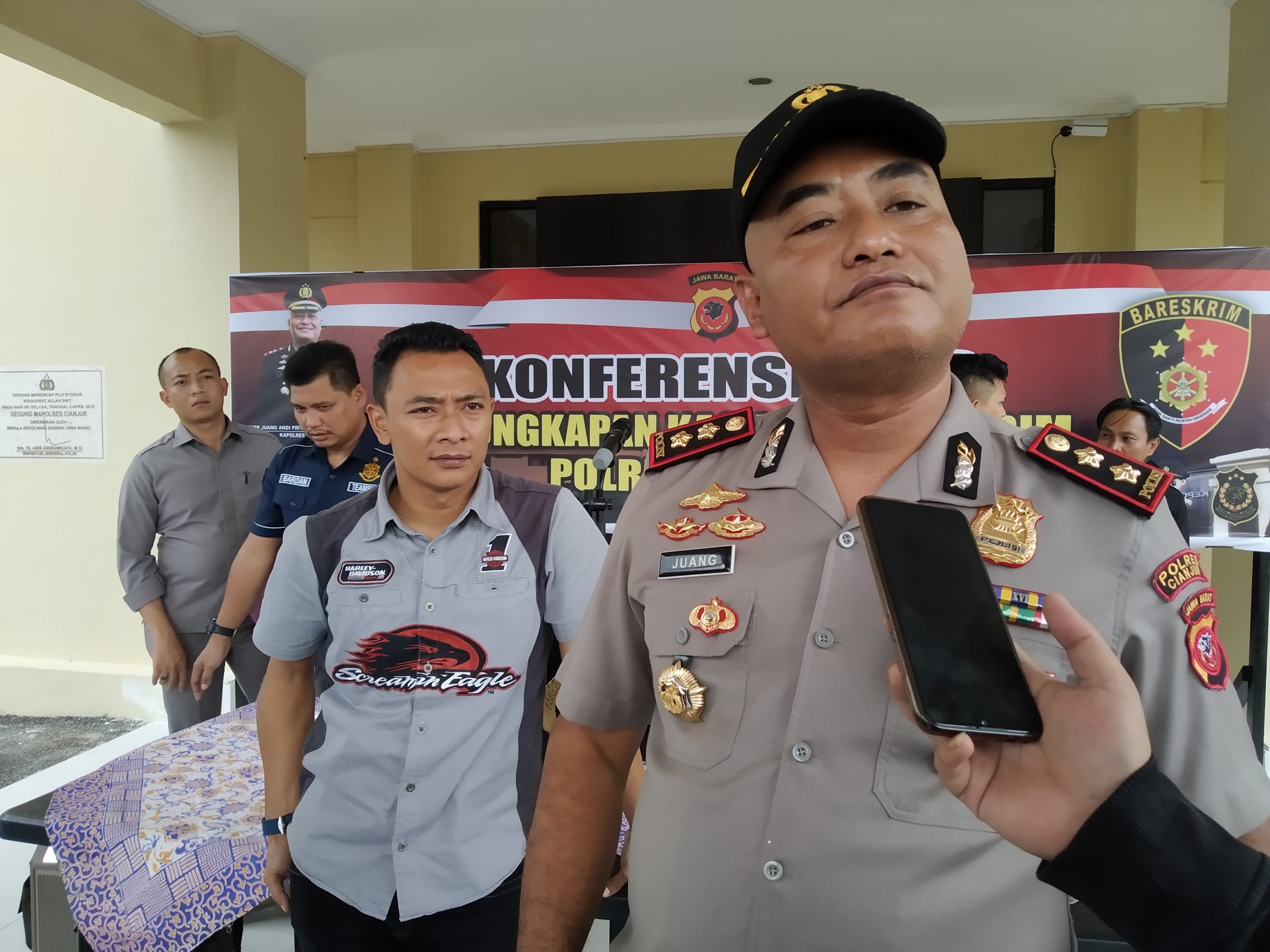 Kapolres Cianjur, AKBP Juang Andi Priyanto, (Foto : purwada/dara.co.id)