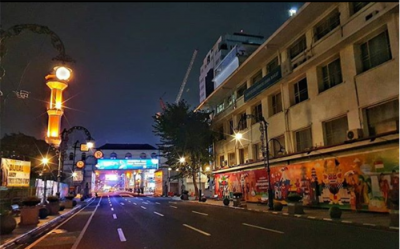 SEJUMLAH ruas jalan di Kota Bandung ditutup, termasuk Jalan Asia Afrika.* /INSTAGRAM @tmcpolrestabesbandung