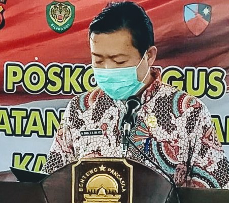 Tim Jurubicara Gugus Tugas Percepatan Penanganan Covid-19 Kabupaten Subang, dr.Maxi  (Foto: Deny Suhendar/dara.co.id)