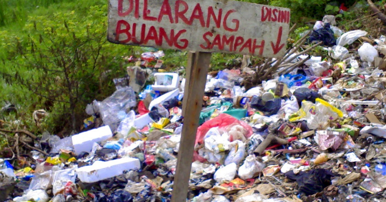 Ilustrasi sampah (Foto: Kajianpustaka.com)