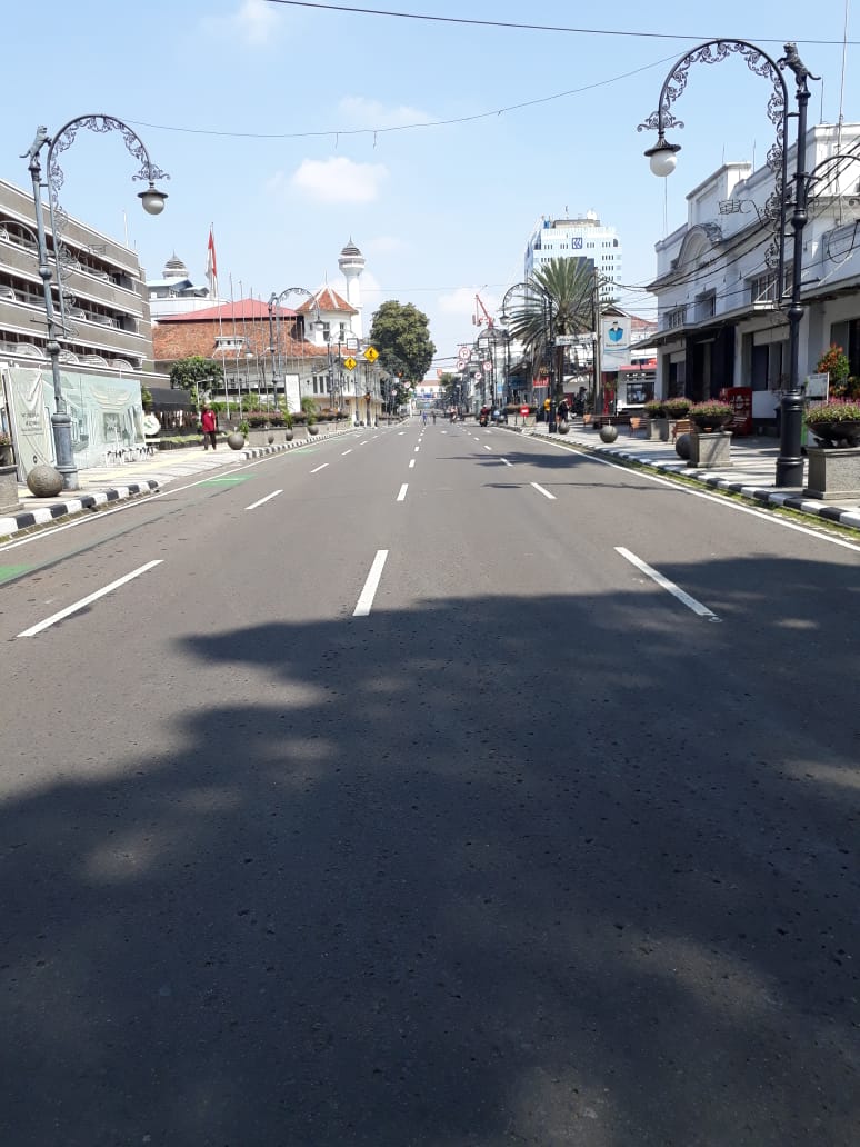 Bandung sepi (Foto: denkur/dara.co.id)