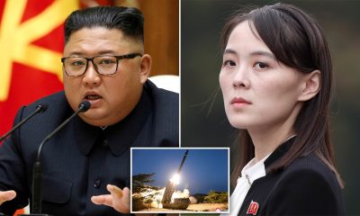 Pemimpin Korea Utara Kim Jong Un, dan adiknya perempuanya Kim Yo Jong (Foto : istimewa)