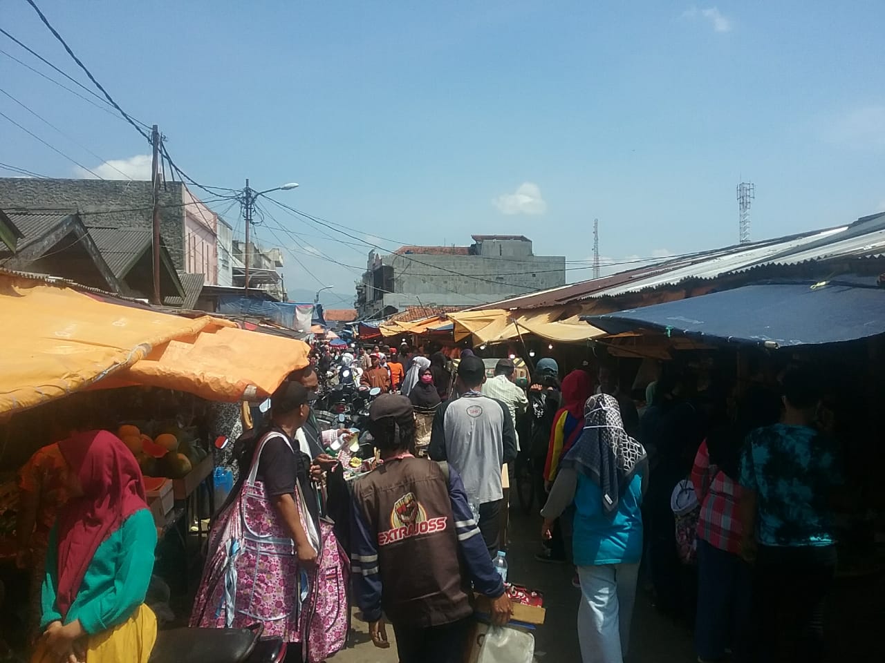 Ilustrasi pasar di Bandung Raya (Foto:  Verawati/dara.co.id)