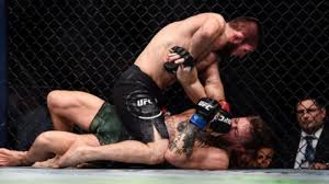 Pertarungan Conor McGregor kontra Khabib Nurmagomedov (Foto :tribunnews.com) 