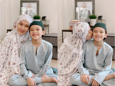 Bunga Citra Lestari bersama Noah Sinclair (Foto :Instagram BCL)