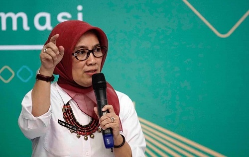 Kepala Disdik Provinsi Jabar, Dewi Sartika (Foto : Bogor-Kita.com)