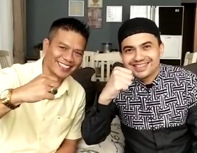 Bakal calon Bupati dan Wakil Bupati Bandung, Dadang Supriatna dan Syahrul Gunawan. (Foto: Tangkapan layar video Dadang Supriatna)