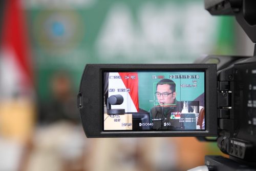 Gubernur Jabar Ridwan Kamil memberikan keynote speech dalam acara MarkPlus 