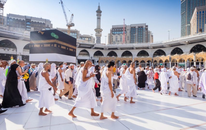 Ilustrasi pelaksanaan tawaf ibadah haji. (Foto: Shutterstock)