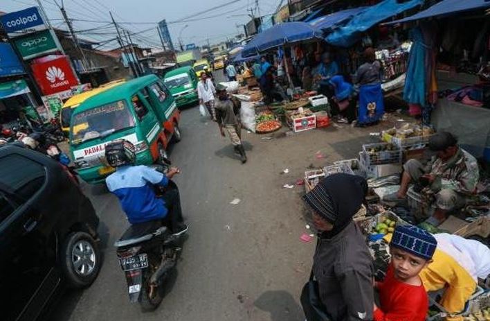 Pasar Tagog Padalarang, Kabupaten Bandung Barat. (Foto: Pikiran Rakyat)