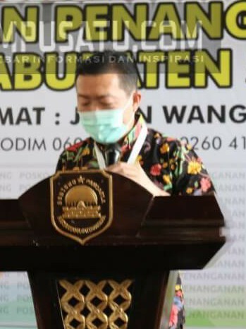 dr.Maxi, Juru Bicara Tim Gugus Tugas Percepatan Penanganan Covid-19 Kabupaten Subang (Foto: Deny Suhendar/dara.co.id)