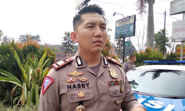 Kasatlantas Polresta Bandung AKP Hasby Ristama 