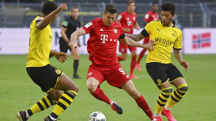 
Bayern Munich memenangi duel melawan Borussia Dortmund di lanjutan Liga Jerman (Foto: AP/detickom)

